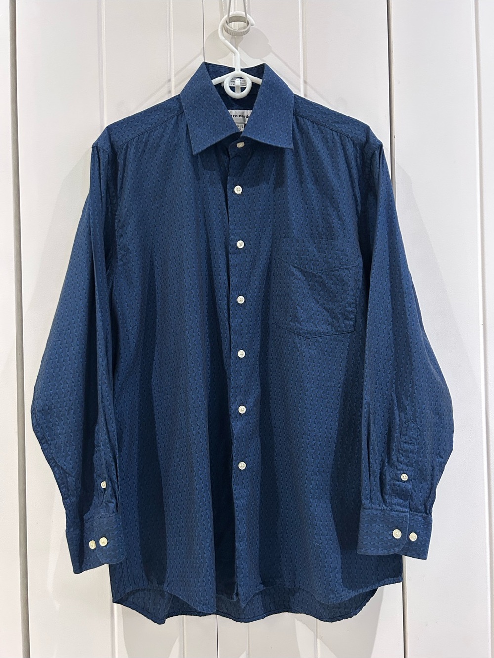 Pierre Cardin patterned dress shirt